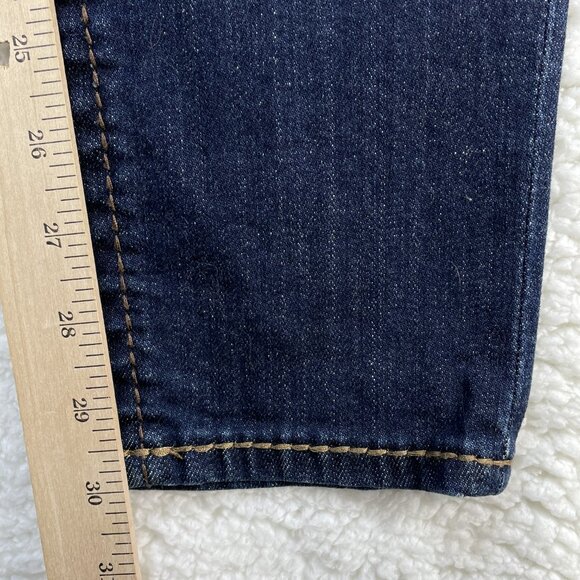Kut from the Kloth Jeans Womens Sz 8 Blue Low Rise Ankle Skinny Denim 31x30 - Picture 8 of 13